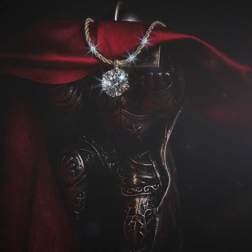 Timeless Round-Cut Necklace view 3